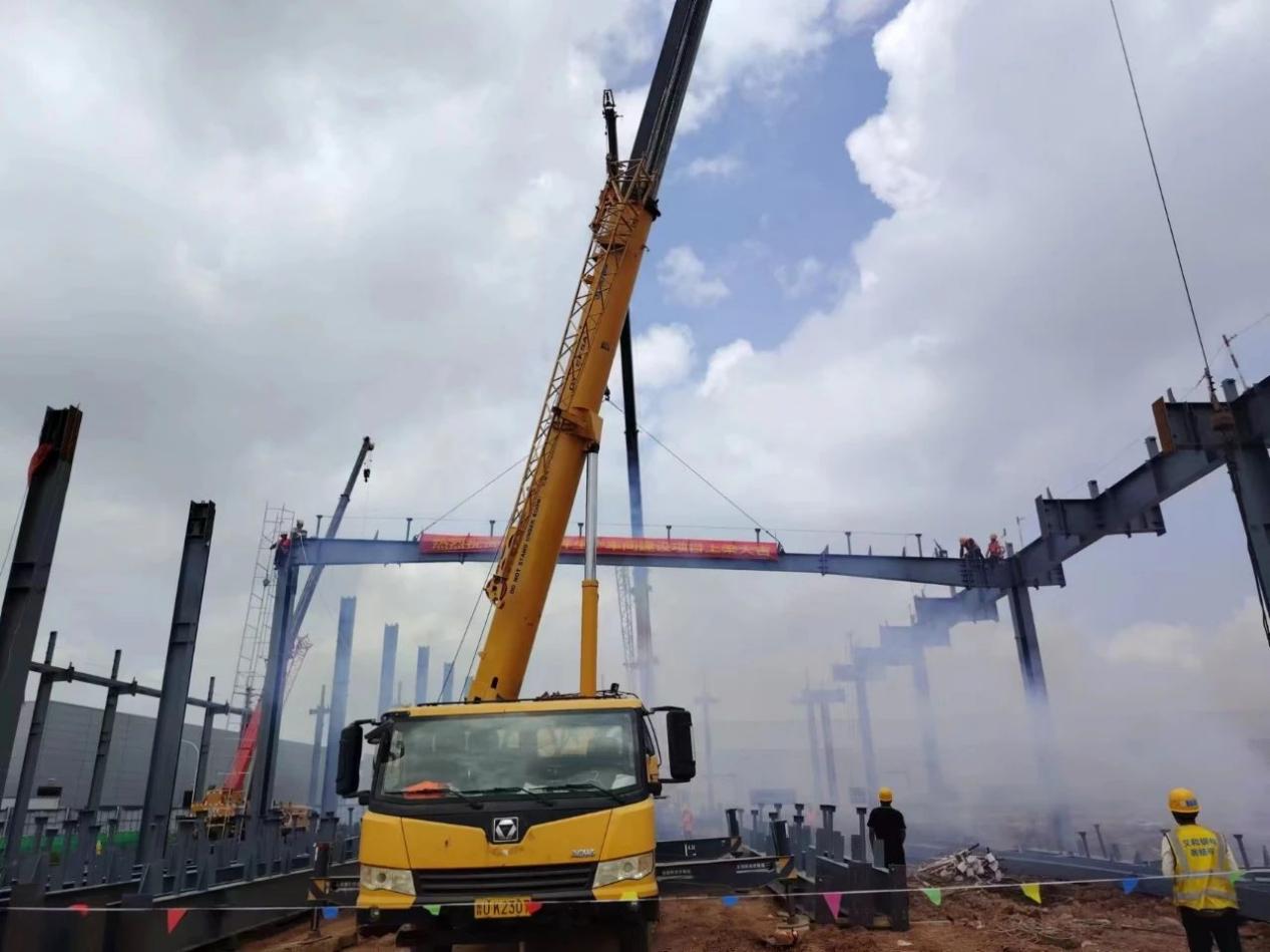 Chery KD zvikamu zvekugadzira musangano wekuvaka purope pane danda, ei yakaona chery mota qingdao qingdao base yekuvaka chirongwa yakakunda 